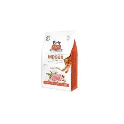 Brit Care Cat Grain-Free Indoor Anti-Stress Z Kurczakiem 400g