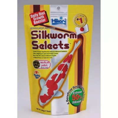 Hikari Koi Silkworm Selects Medium 500g