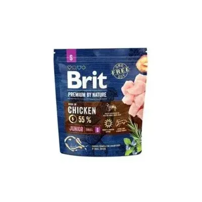 Brit Premium By Nature Junior S Z Kurczakiem 1kg