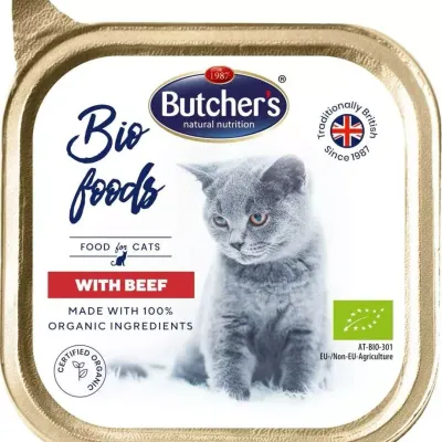 Butcher's Bio Food Cat Z Wołowiną I Cielęciną 85g