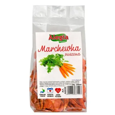 ALEGIA Marchew Suszona Chips 60g