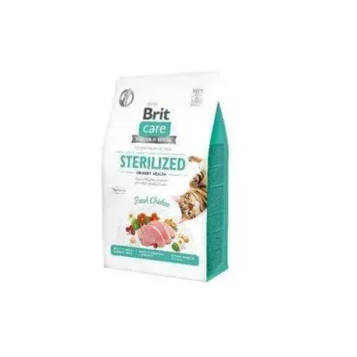 Brit Care Cat Grain-Free Sterilised Urinary Health Z Kurczakiem 400g