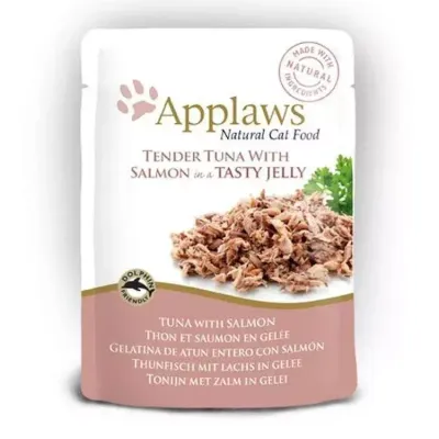 APPLAWS Tuna With Salmon In Jelly Pouch 70g