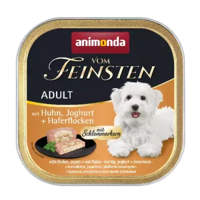 Animonda Dog Vom Feinsten Adult Kurczak, Jogurt I Płatki Owsiane 150g