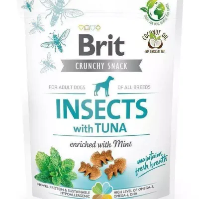 Brit Care Dog Crunchy Cracker Insects Rich In Tuna 200g