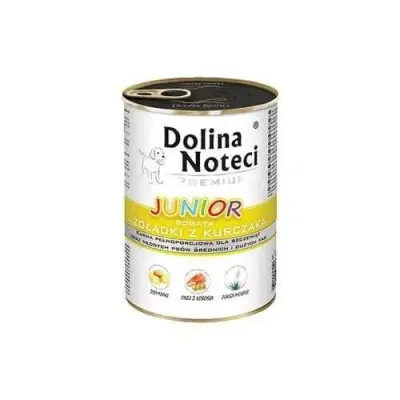 Dolina Noteci Premium Junior Bogata W Żołądki Z Kurczaka 400g