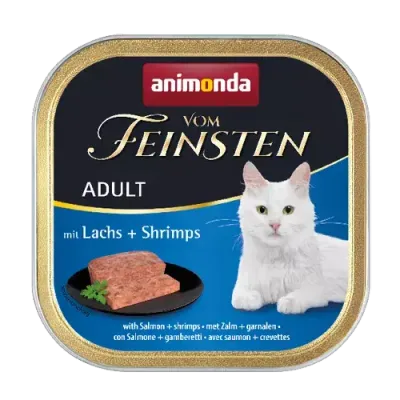 Animonda Vom Feinsten Adult Cat Łosoś I Krewetki 100g