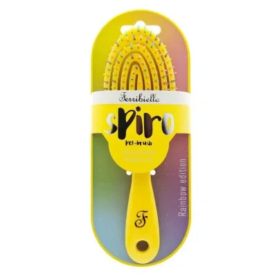 Ferribiella Spiro Pet Brush Szczotka Do Rozczesywania S Żółta