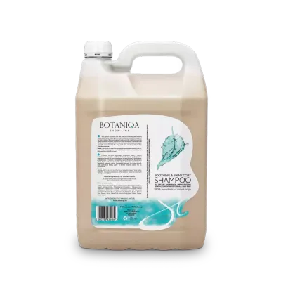 BOTANIQA Soothing & Shiny Coat Shampoo Szampon Nabłyszczający 4l