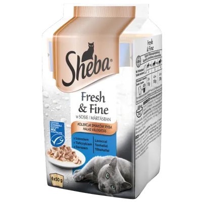 Sheba Saszetka Fresh & Fine 6x50g