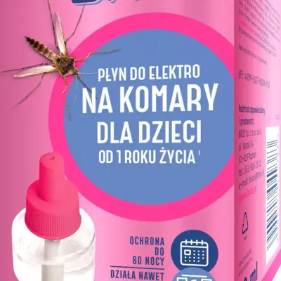 Bros Płyn Do Elektro Na Komary Dla Dzieci Od 1 Roku Życia 40ml