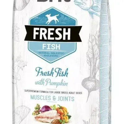 Brit Fresh Fish & Pumpkin Adult Large Muscles & Joints 12kg