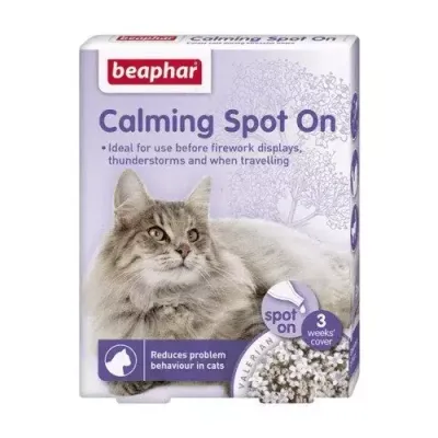 BEAPHAR Calming Spot On Krople Uspokajające Dla Kota 3x0.4ml