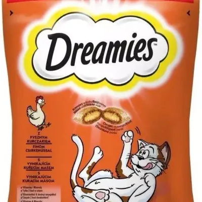 DREAMIES Przysmak Dla Kota Z Kurczakiem 180g