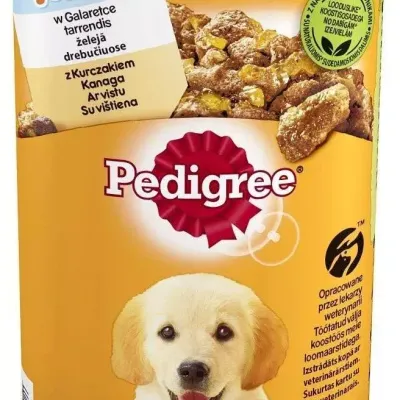 Pedigree Mokra Karma Dla Szczeniąt Z Kurczakiem W Galaretce 400g