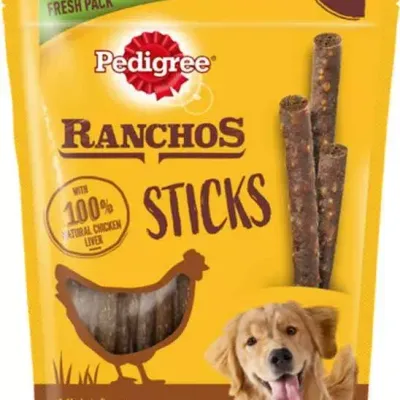 Pedigree Ranchos Sticks Przysmaki Dla Psa Z Wątróbką Z Kurczaka 60g