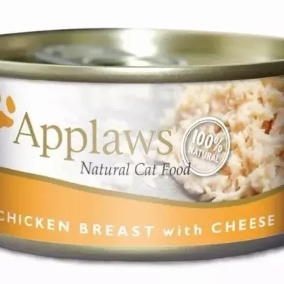 APPLAWS Chicken Breast With Cheese In Broth Tin 156g