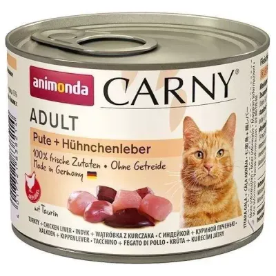 Animonda Cat Carny Adult Indyk I Wątróbka Drobiowa 200g