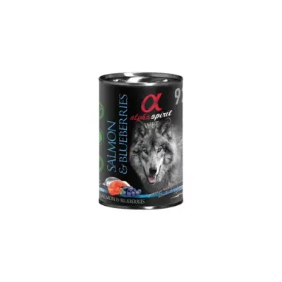 Alpha Spirit Łosoś Z Jagodami 400g