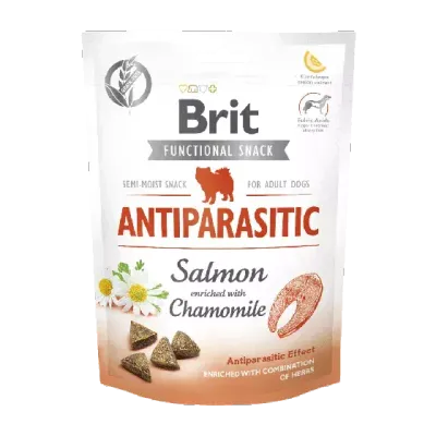 Brit Care Dog Functional Snack Antiparastic Salmon 150g