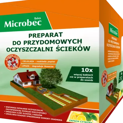 Bros Microbec Bio Aktywator Do Przydomowych Oczyszczalni Ścieków 18x35g