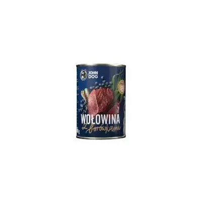 John Dog Berry Line Adult Wołowina Z Borówkami 400g