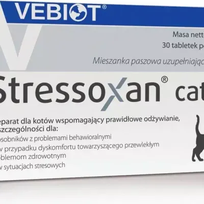 Nutrifarm Sp. Z O.o. Vebiot Stressoxan Cat 30 Tabletek