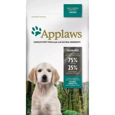 APPLAWS Puppy Small & Medium Breed Chicken 15kg