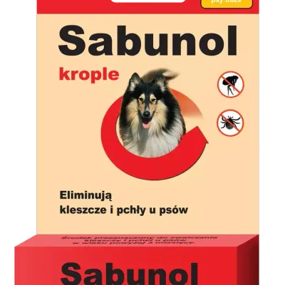 Laboratorium DermaPharm Sabunol Krople Przeciw Pchłom I Kleszczom 4ml