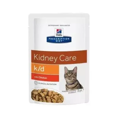 Hill's PD Prescription Diet Feline k/d Kurczak 85g