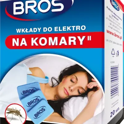 Bros Wkłady Do Elektro Na Komary 20 szt