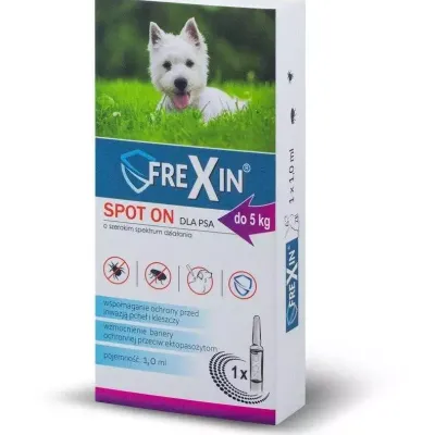 Frexin Krople Przeciw Ektopasożytom Dla Psa 1ml