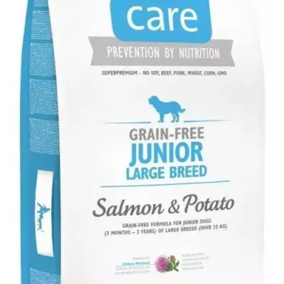 Brit Care Grain Free Junior Large Łosoś Z Ziemniakami 12kg