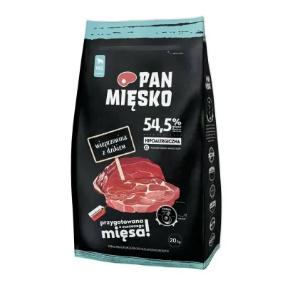 PAN MIĘSKO Wieprzowina Z Dzikiem XL 20kg