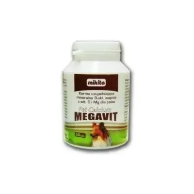 Mikita Pet Calcium Megavit 150 Tabletek