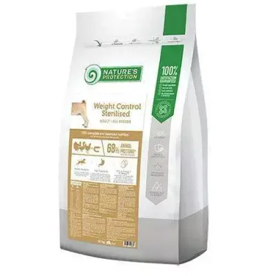 Nature’s Protection Weight Control Sterilised Poultry & Krill 12kg