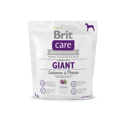 Brit Care Grain Free Giant Łosoś Z Ziemniakami 1kg