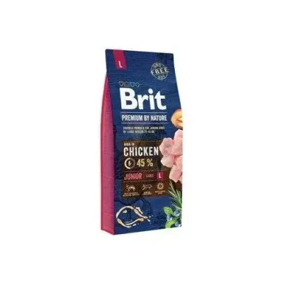 Brit Premium By Nature Junior L Z Kurczakiem 15kg