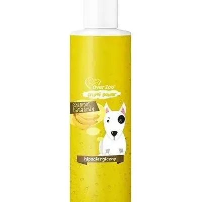 OVER ZOO Szampon Frutti Power Bananowy Hipoalergiczny 200ml