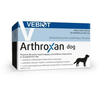 Nutrifarm Sp. Z O.o. Vebiot Arthroxan Dog 60 Tabletek