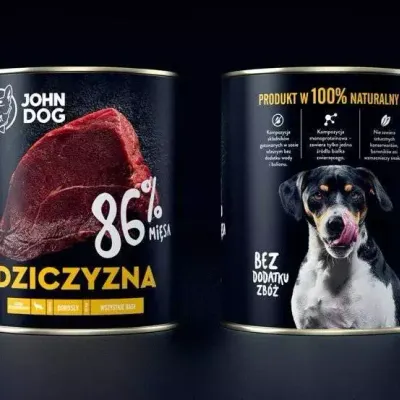 John Dog Dziczyzna 850g