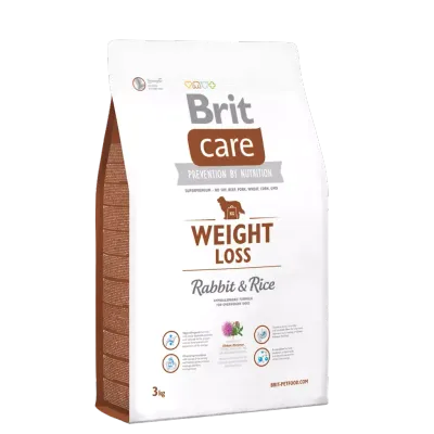 Brit Care Weight Loss Królik Z Ryżem 3kg