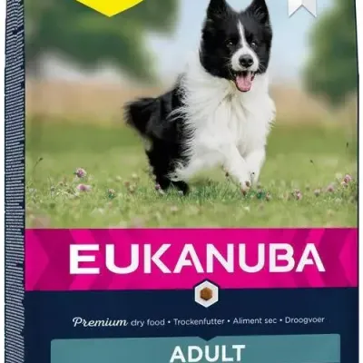 Eukanuba Adult Small&Medium Breed Rich In Lamb & Rice 12kg + 2kg GRATIS