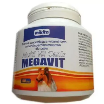 Mikita Multi Vit Canis Megavit 150 Tabletek