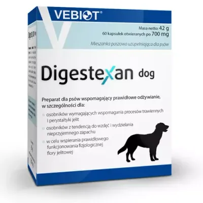 Nutrifarm Sp. Z O.o. Vebiot Digestexan Dog 60 Kapsułek