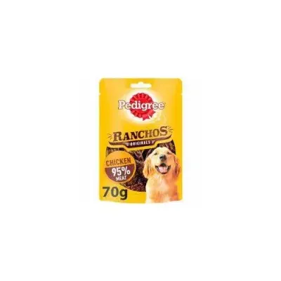 Pedigree Ranchos Originals Przysmak Dla Dorosłych Psów Z Kurczakiem 70g