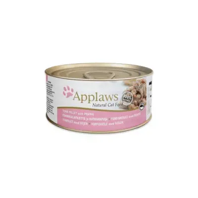 APPLAWS Tuna Fillet With Prawn In Broth Tin 70g