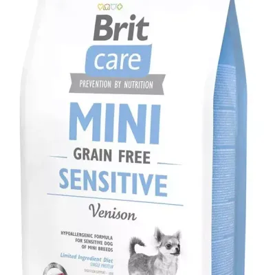 Brit Care Mini Grain-Free Sensitive Z Dziczyzną 2kg