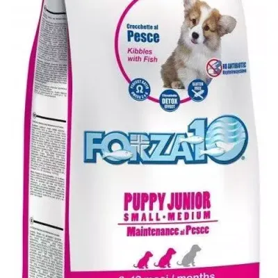 FORZA10 Maintenance Puppy Junior Dla Psów Małych I Średnich Ras Z Rybą 2kg