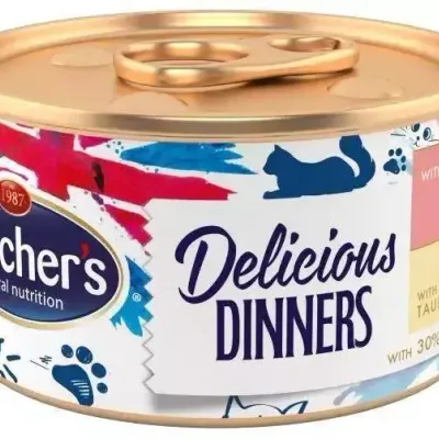 Butcher's Cat Classic Delicious Dinners Mus Z Łososiem I Krewetkami 85g